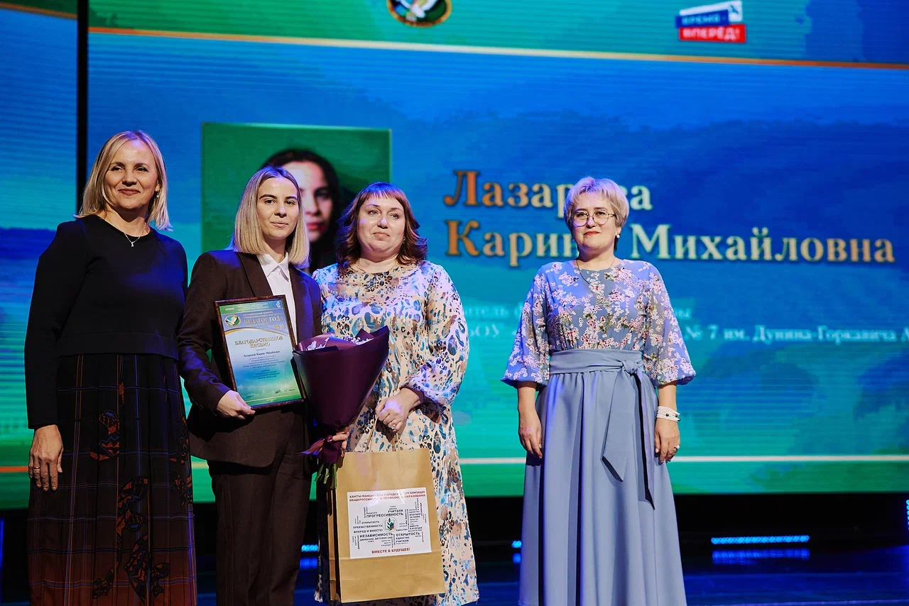 Церемония закрытия конкурса «Педагог года Ханты-Мансийска»