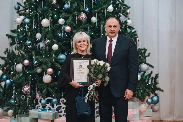 Церемония награждения жителей Ханты-Мансийска
