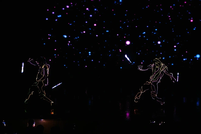 «ИГРА»: интерактивное световое шоу из Москвы