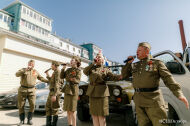 «Фронтовые бригады» поздравили с Днем Победы ветеранов Великой Отечественной войны