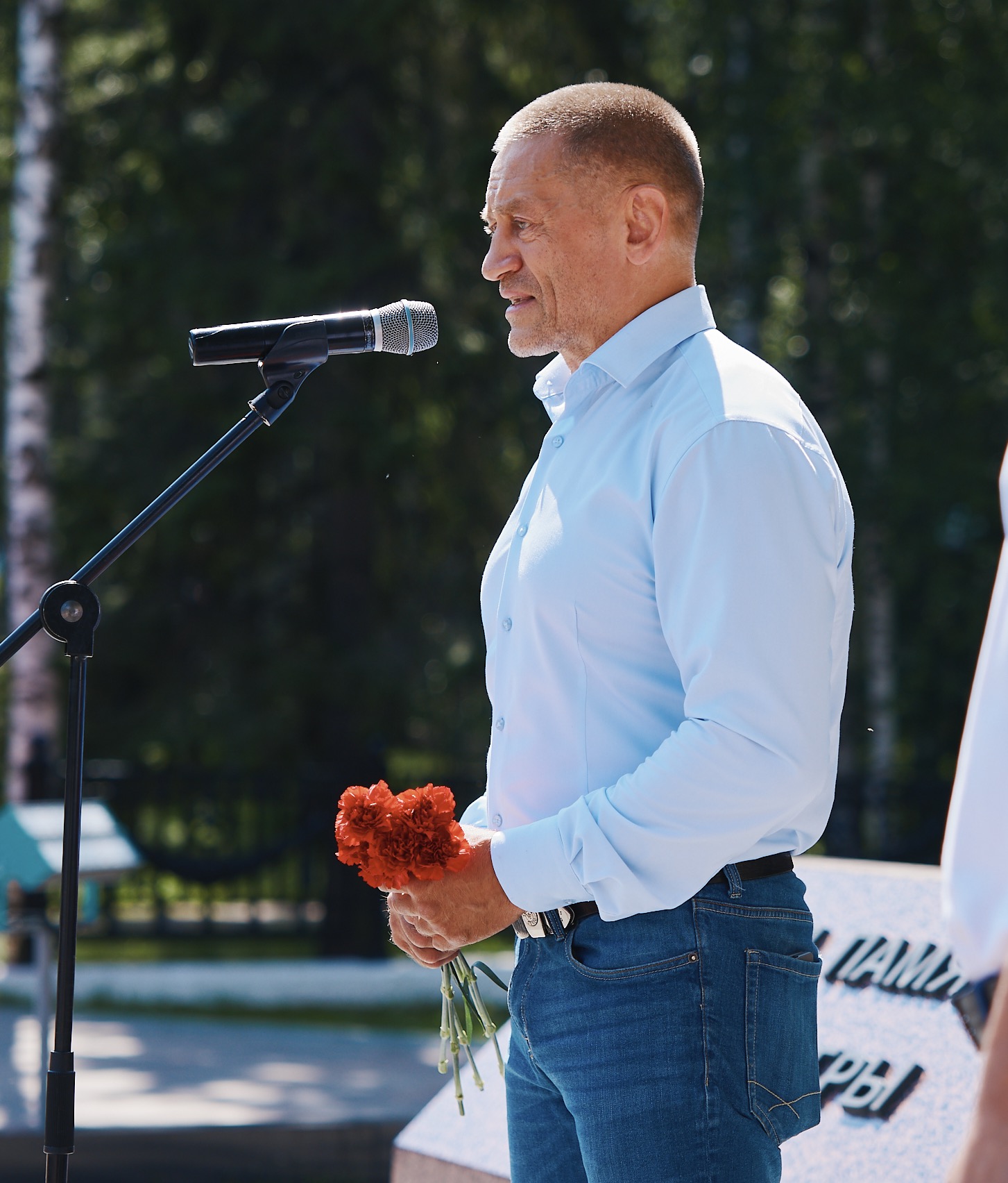 Митинг в День ветеранов боевых действий