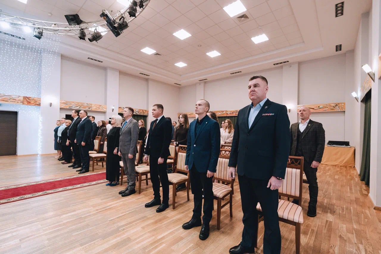 Церемония награждения жителей Ханты-Мансийска
