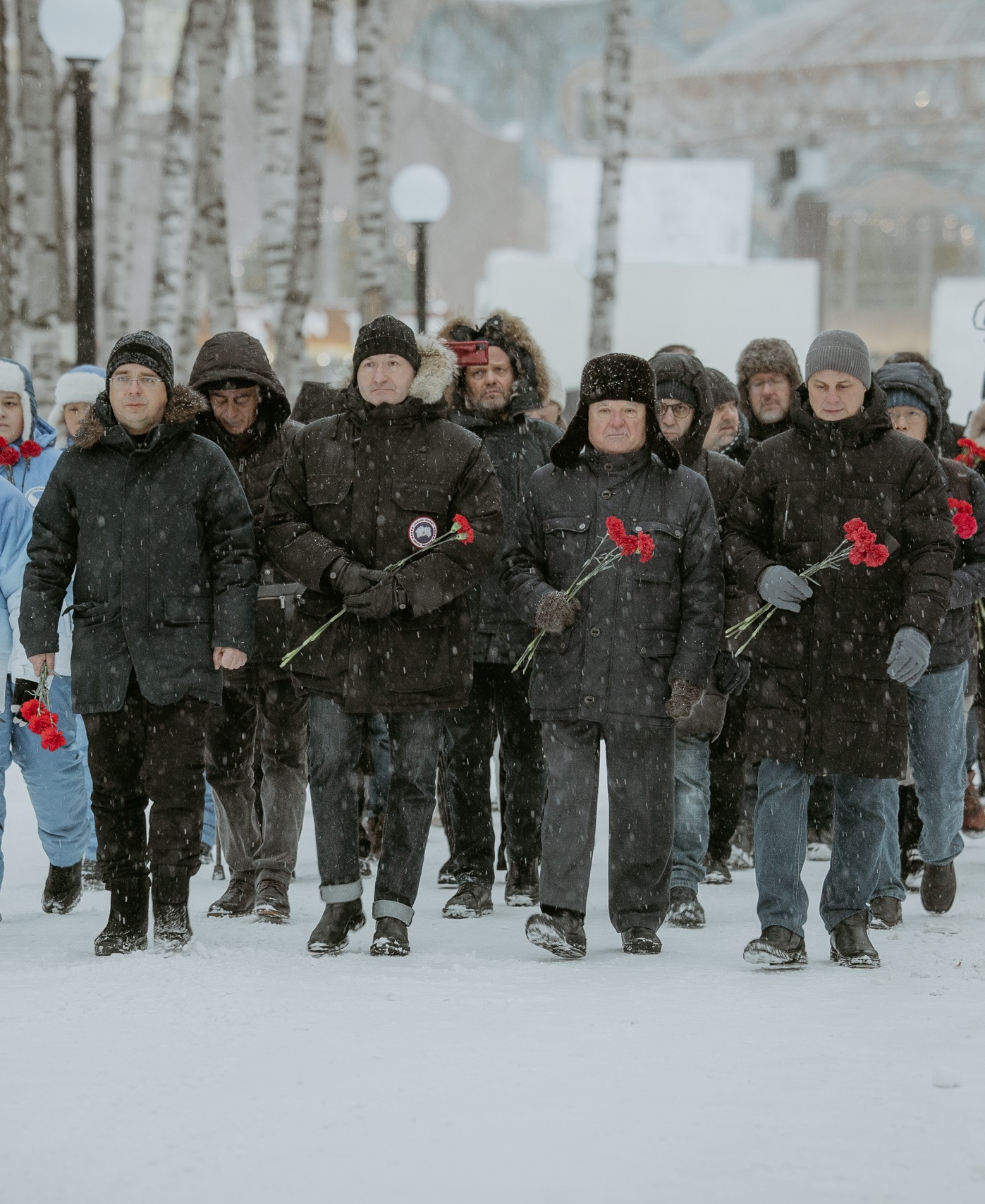 Церемонии возложения в Ханты-Мансийске