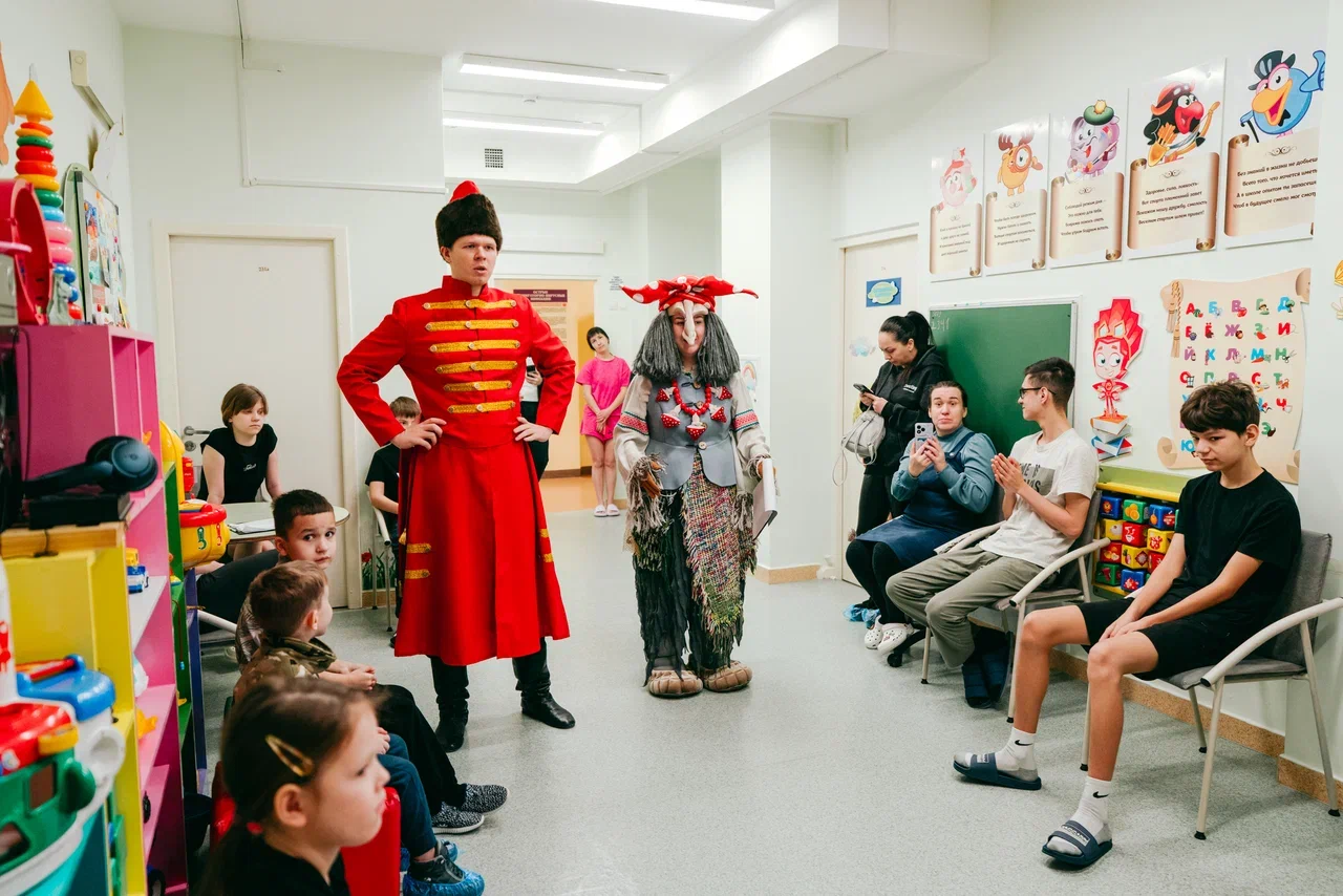 КДЦ «Октябрь» вновь посетил пациентов ОКБ