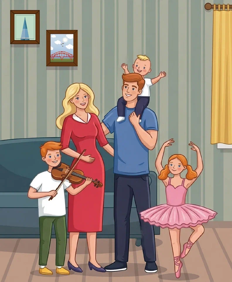 Мамина радость, папина гордость