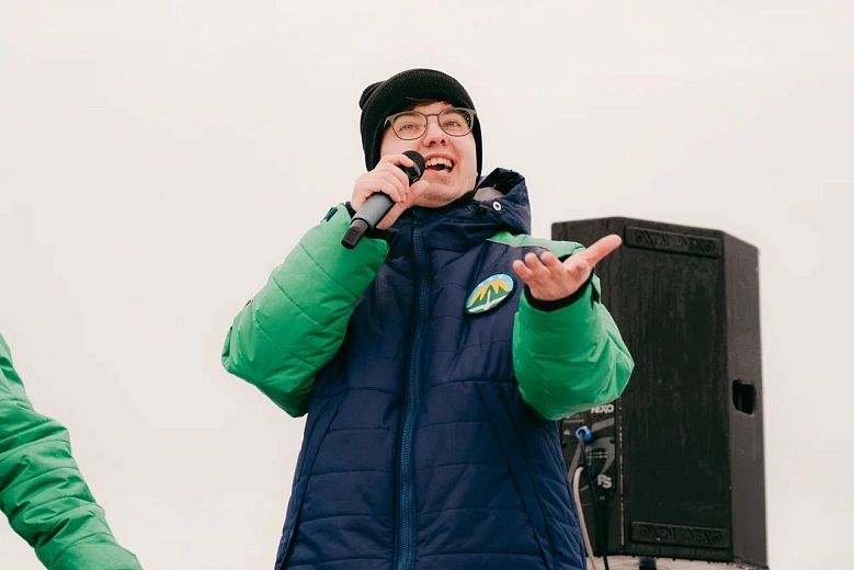 Две концертные программы «Октябрь» на XIII Югорском лыжном марафоне